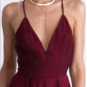 Red wine dress—- make an offer